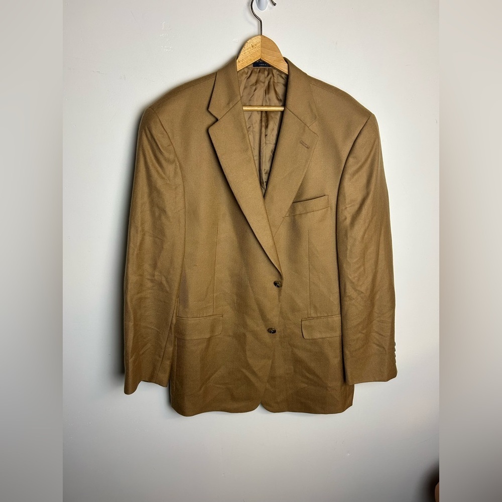 Fabric by Loro Piana X Dillard Hart Schaffer Marx 100% Worsted Spun Cashmere 44R